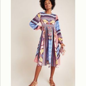 Anthropologie Marcelina Midi Dress